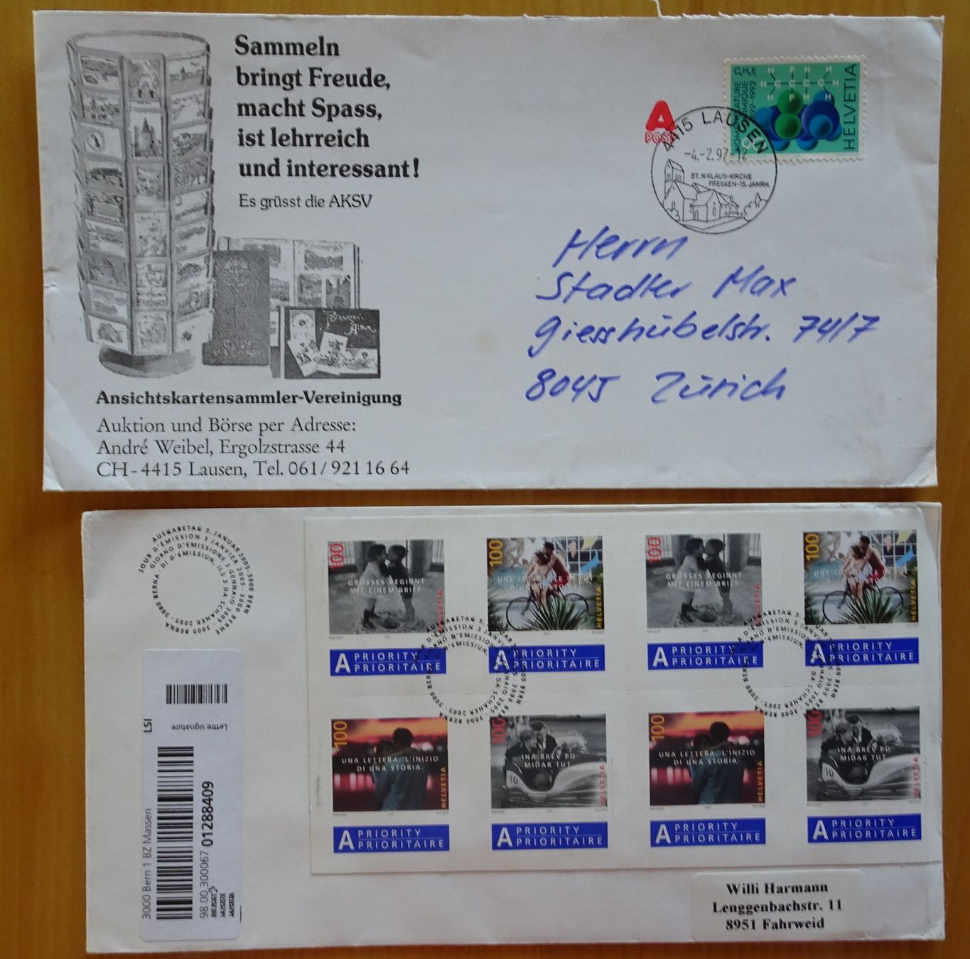 Alle Briefmarken: Sondercouverts/ Sonderstempel/ Sonderausgaben – Gebraucht aus Feldbrunnen von MarcusSO 9