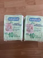 2 ungeöffnete Babylove Packungen Winkelunterlagen als Set