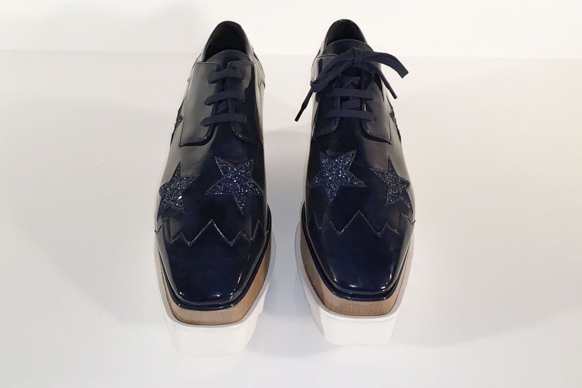 Stella McCartney Damenschuhe: Stella McCartney Blue Elyse Star Sneakers, Gr. 40 – Neu (gemäss Beschreibung) aus Ballwil von ClassicGallery 1