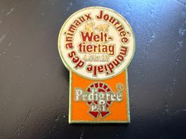 Pin Welt-Tiertag 4. Okt. 93, Pedigree Pal, Sammlerstück