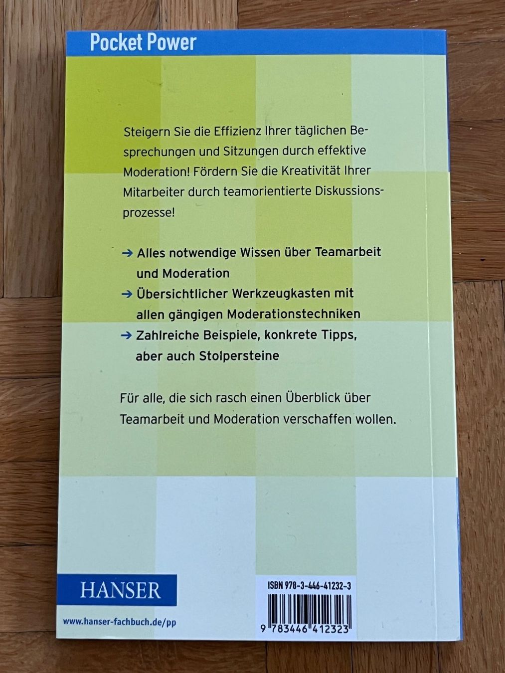 Libri: Moderationstechniken, 3. Auflage, Hanser Verlag – Usato da Romanshorn venduto da luxcollect 1