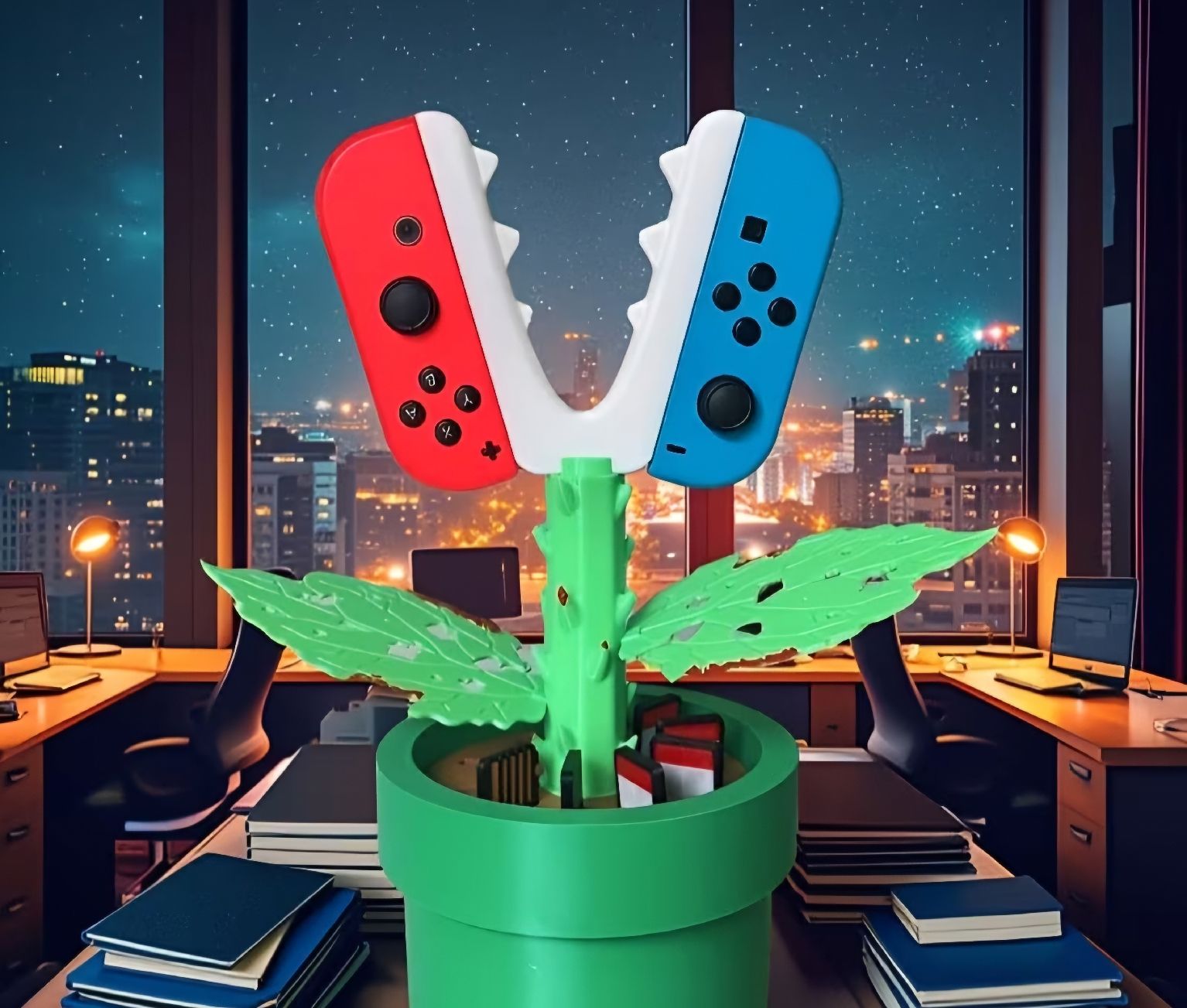Controller: Nintendo Switch Controller Station Piranha Pflanze NEU – Nuovo e nell'imballaggio originale da Bütschwil venduto da Taranabo