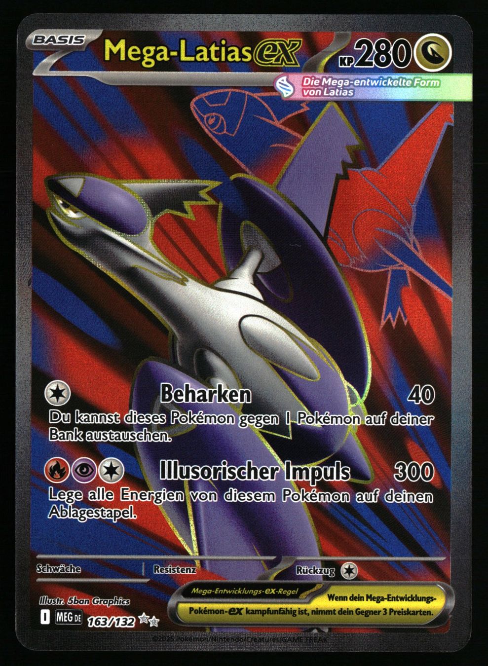 Pokémon Carte collezionabili: Mega Latias ex #163 Pokemon Mega-Entwicklung – Usato da Feuerthalen venduto da Plazatoys