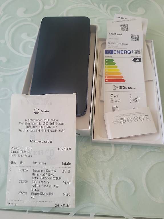 Telefoni cellulari / Smartphones: Vendo natel  – Usato da Sementina venduto da nic_yj26 2