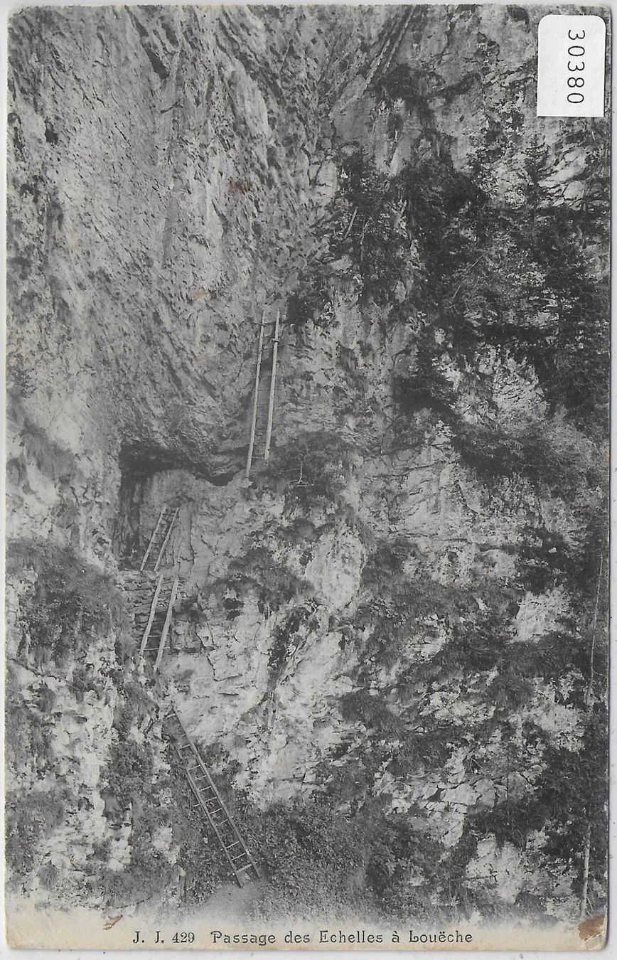 Cartoline postali: Passage des Echallens a Loueche – Usato da Ettingen venduto da Kartenplanet