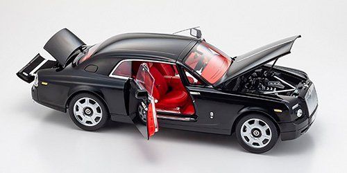Rolls Royce Voitures modèles: KYOSHO 1/18 - ROLLS ROYCE PHANTOM COUPE – DIAMOND BLACK – Neuf avec emballage d'origine à Splügen par alexrj