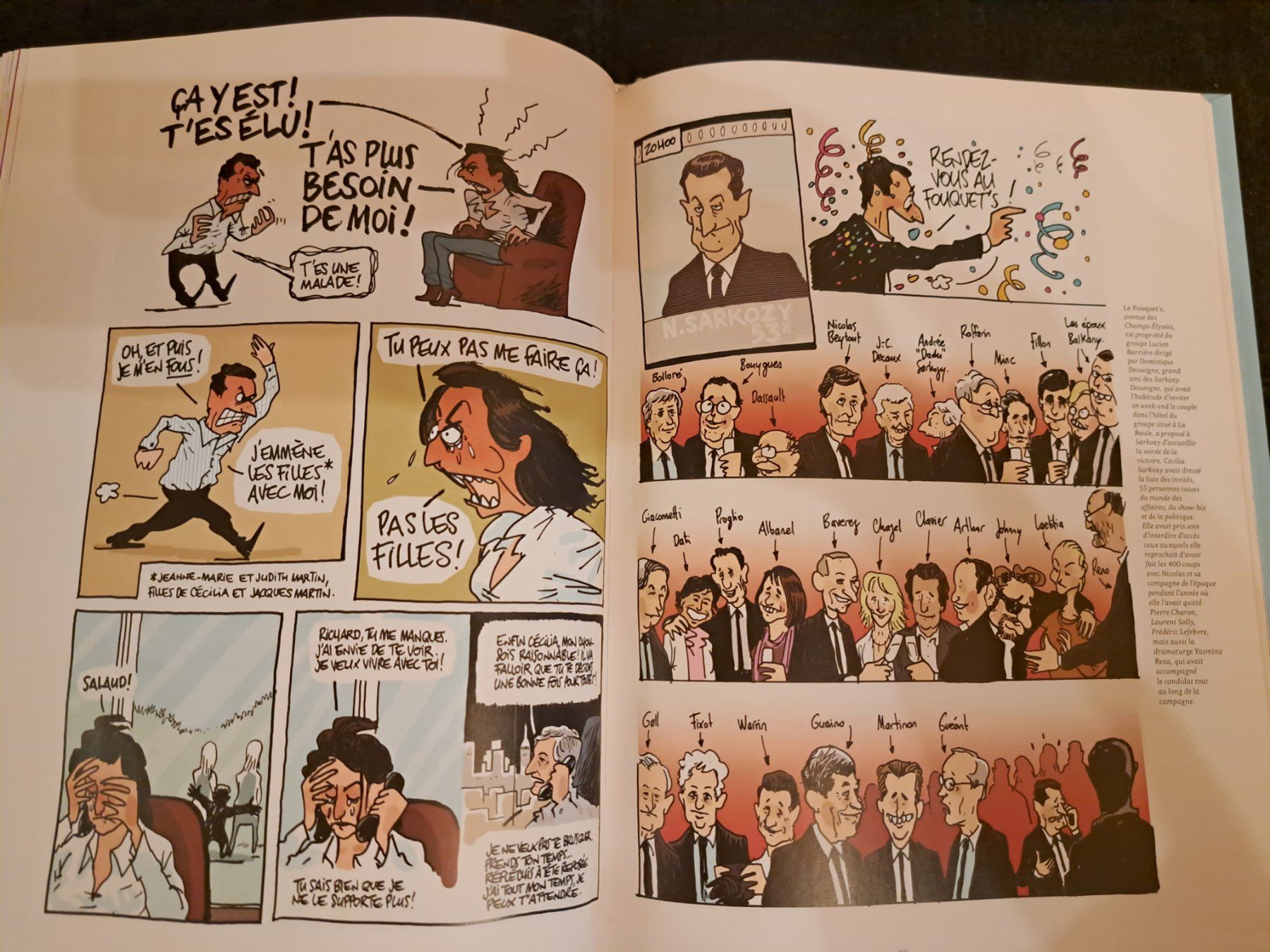BD: BD Sarkozy et ses femmes – D'occasion à Pailly par jme99 5