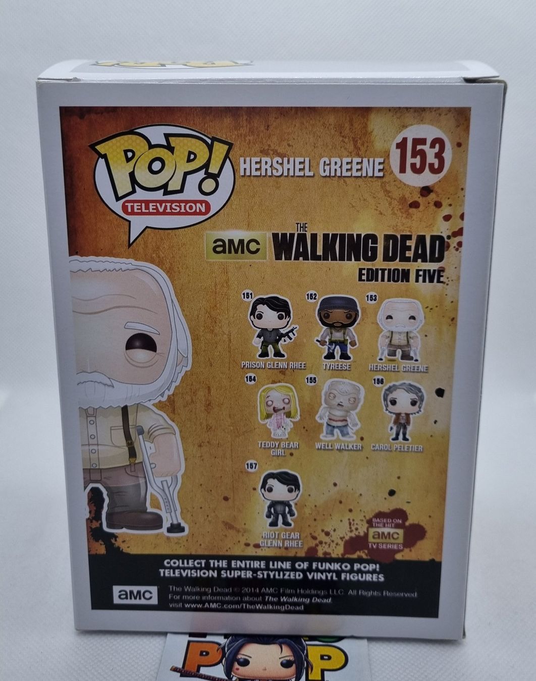Funko Statuette: Funko POP! The Walking Dead - Hershel Greene – Usato da Vernayaz venduto da fnkochase 3