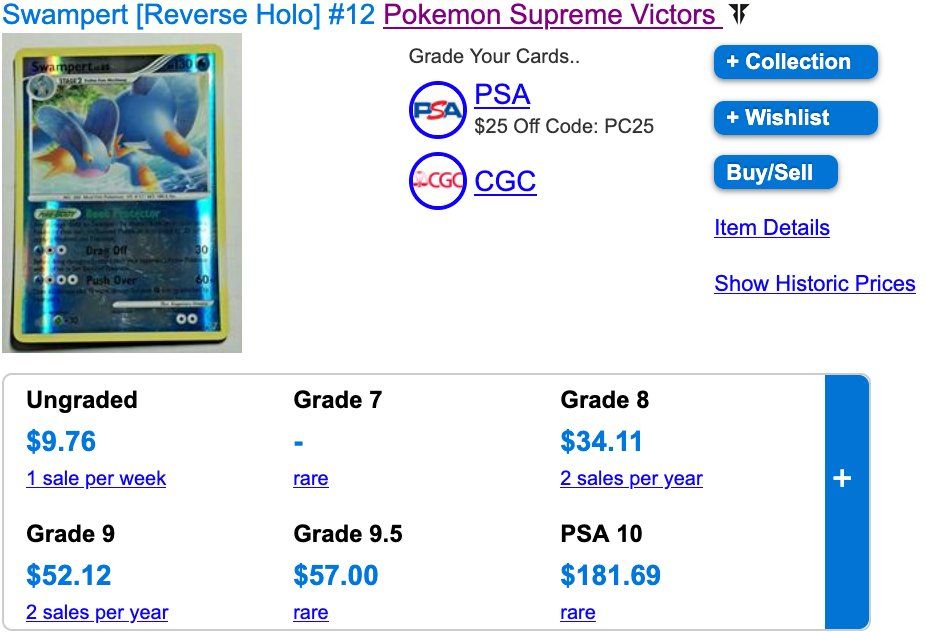 Pokémon Carte collezionabili: Sumpex Rare Reverse Holo 9 & 12 – Usato da Zürich venduto da PEACECOCOON 4