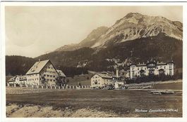 Lenzerheide Kurhaus, gelaufen vor 98 Jahren