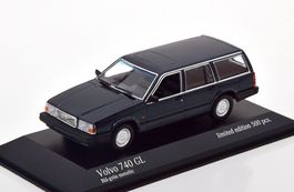 Volvo 740 GL Kombi Phase I 1985-1989 dunkelgrün met.    1:43