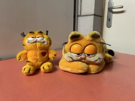Garfield Plüschtiere 2 Stück Zustand gut