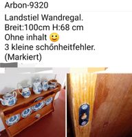 Wandregal Bauerstiel