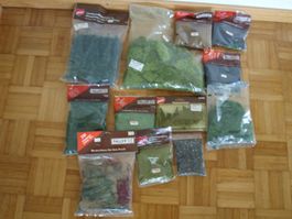 Bastelsachen Mose Gras ++ spur N - H0 zum teil Gebraucht .