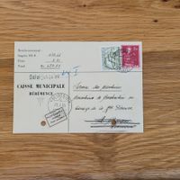 Nachnahme Hémérence 1955 Valais Val Des Dix