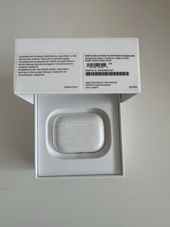 Apple Kopfhörer: Apple AirPods Pro Ladecase 1. Generation  – Gebraucht aus Bremgarten b. Bern von ete_petete 4