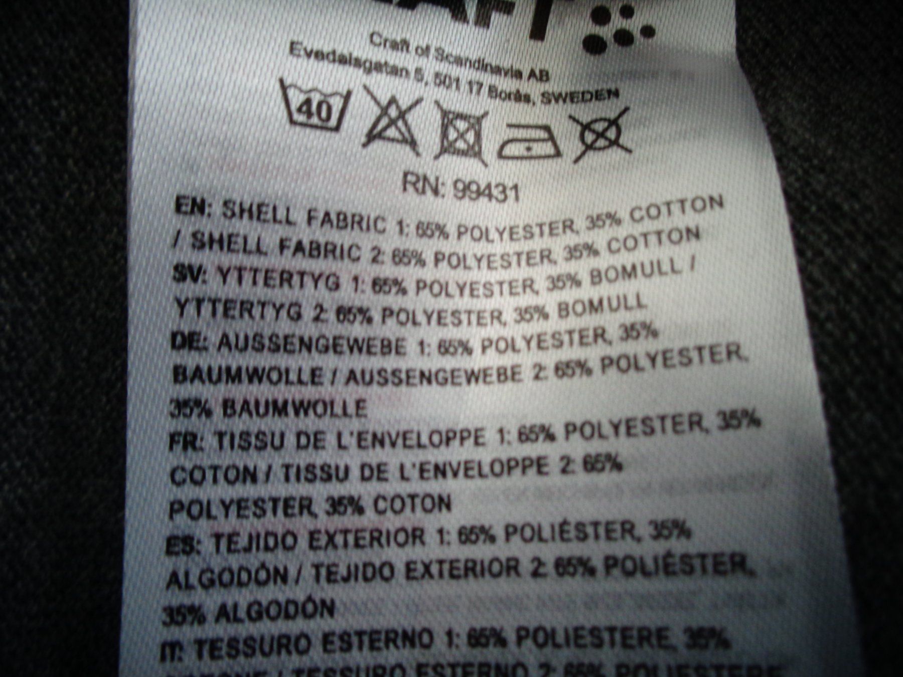 Craft Magliette Polo: CRAFT POLO SHIRT GR.S NEU – Nuovo (secondo la descrizione) da Rotkreuz venduto da Samballi 3