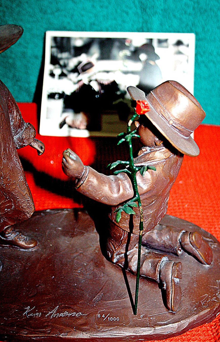 Skulpturen & Statuen: Bronze von Kim Anderso 64/1000 – Gebraucht aus Baar von 2cvbaar 3