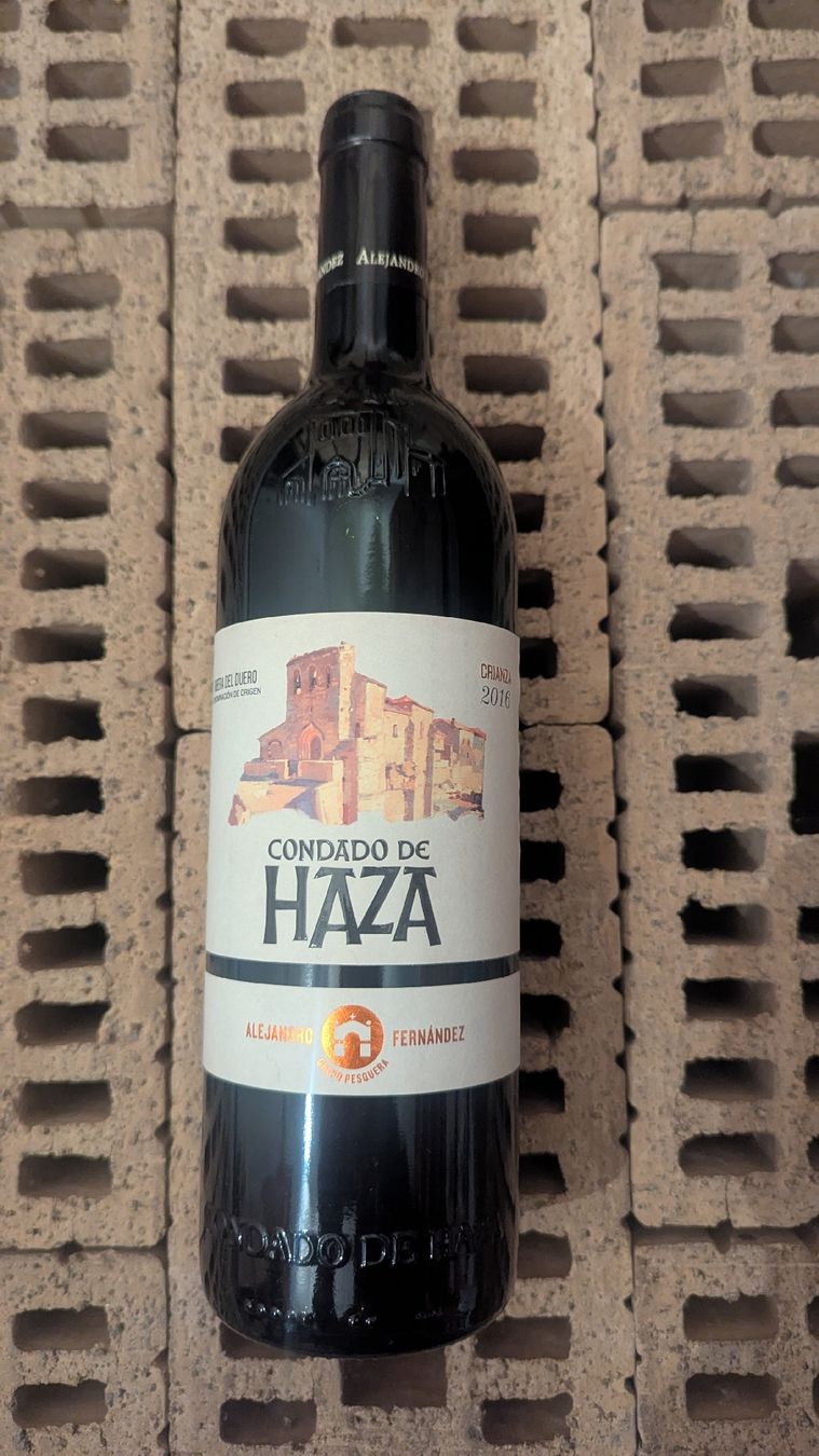 Vino: Condado de Haza 2016 Crianza – Nuovo e nell'imballaggio originale da Root venduto da Wollis