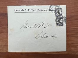 1925 PJ J29  auf Geschäftsbrief        (G2248)