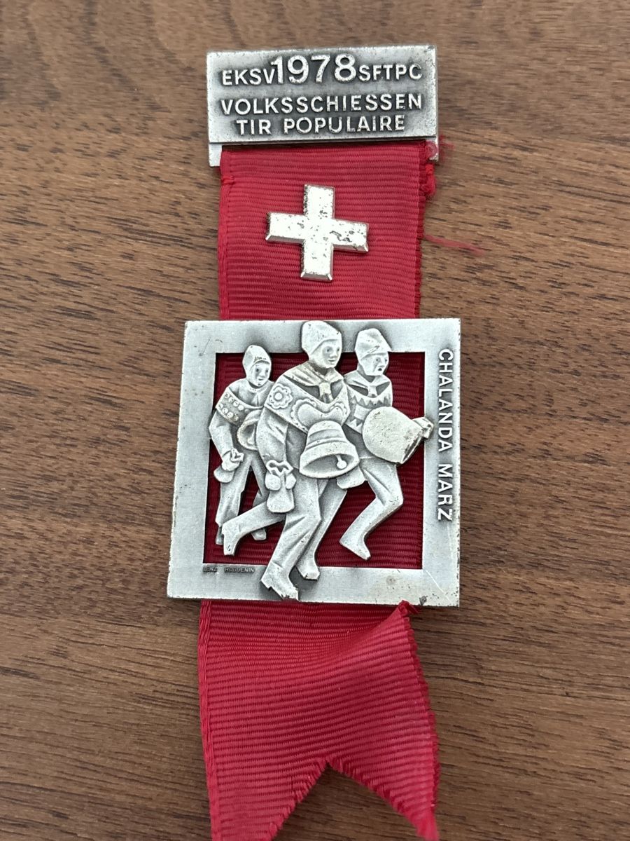 Medaglie: Medaillen Volksschiessen EKSV und SSSV – Usato da Schwyz venduto da Trofana 2