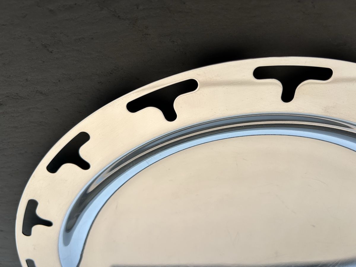 Alessi Piatti di portata: EDELSTAHL - SERVIER - PLATTE / ALESSI - STYLE – Usato da Nidfurn venduto da cejeisda 3