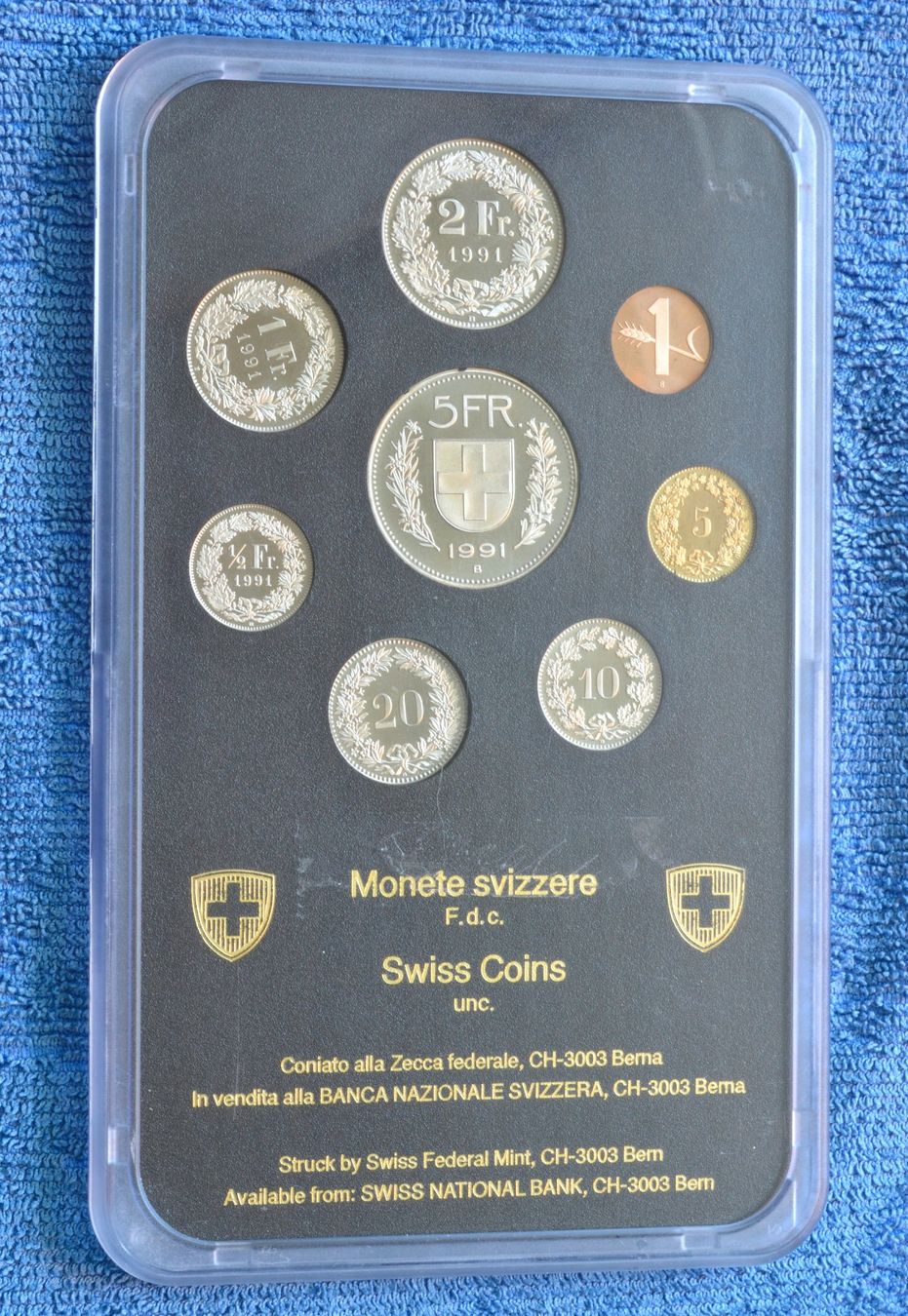 Tutti le monete: Münzsatz 1991 Stgl. – Usato da Oberglatt ZH venduto da dil_85sh
