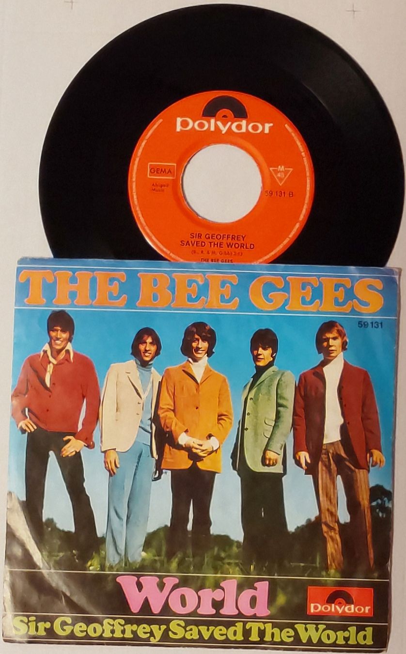 Vinyles: Vinyl Single 45t - Bee Gees - 1967 - World – D'occasion à Villeret par Fil11 1