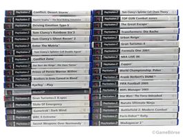 PS2 36 Playstation 2 Spiele Sammlung