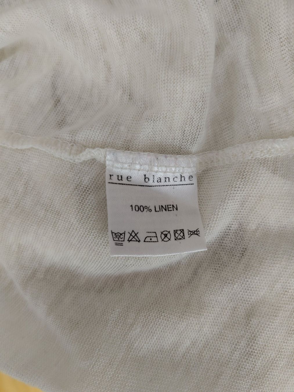 Tops: Rue blanche, top en lin – Gebraucht aus Biel/Bienne von Creager 2