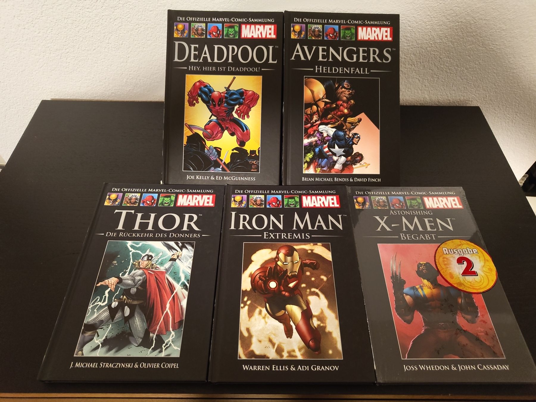 Fumetti: 5 Bände | Offizielle Marvel-Comic Sammlung – Nuovo (secondo la descrizione) da Rheineck venduto da maxime360