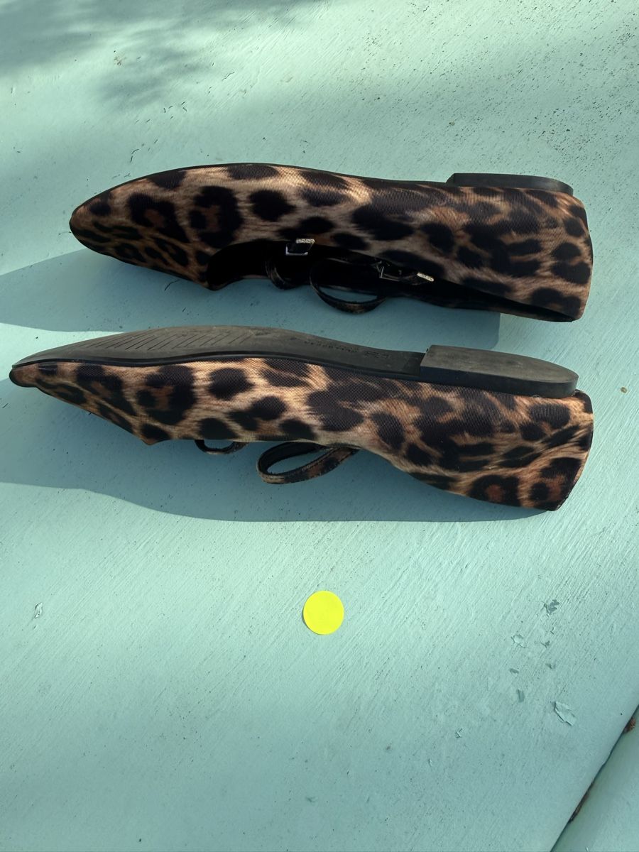 Scarpe da donna: Ballerinas mit Leo-Muster Grösse 40, gebraucht – Usato da Maur venduto da Marie.5 4