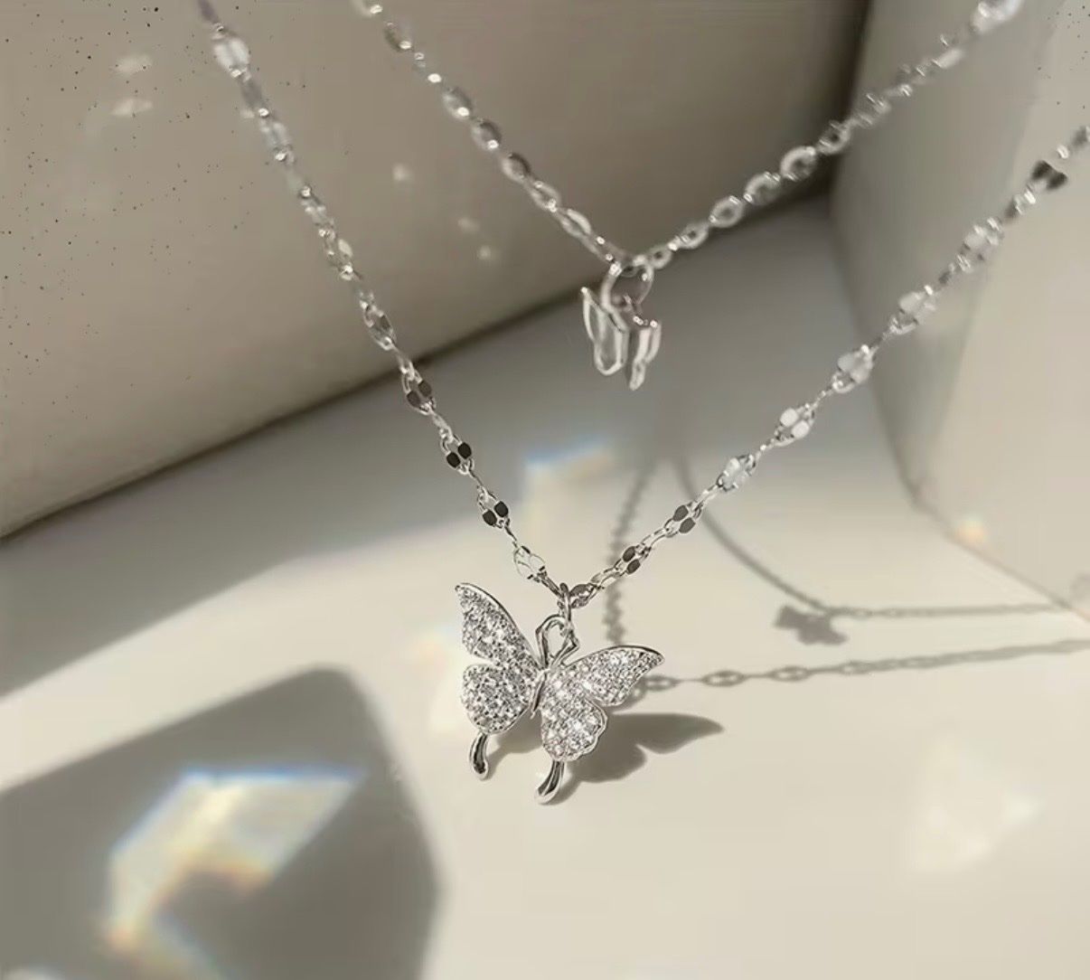 Catenine: Halskettchen mit Anhänger- Modeschmuck-Sommer-elegant – Nuovo (secondo la descrizione) da Teufenthal AG venduto da MeineSchatztruhe