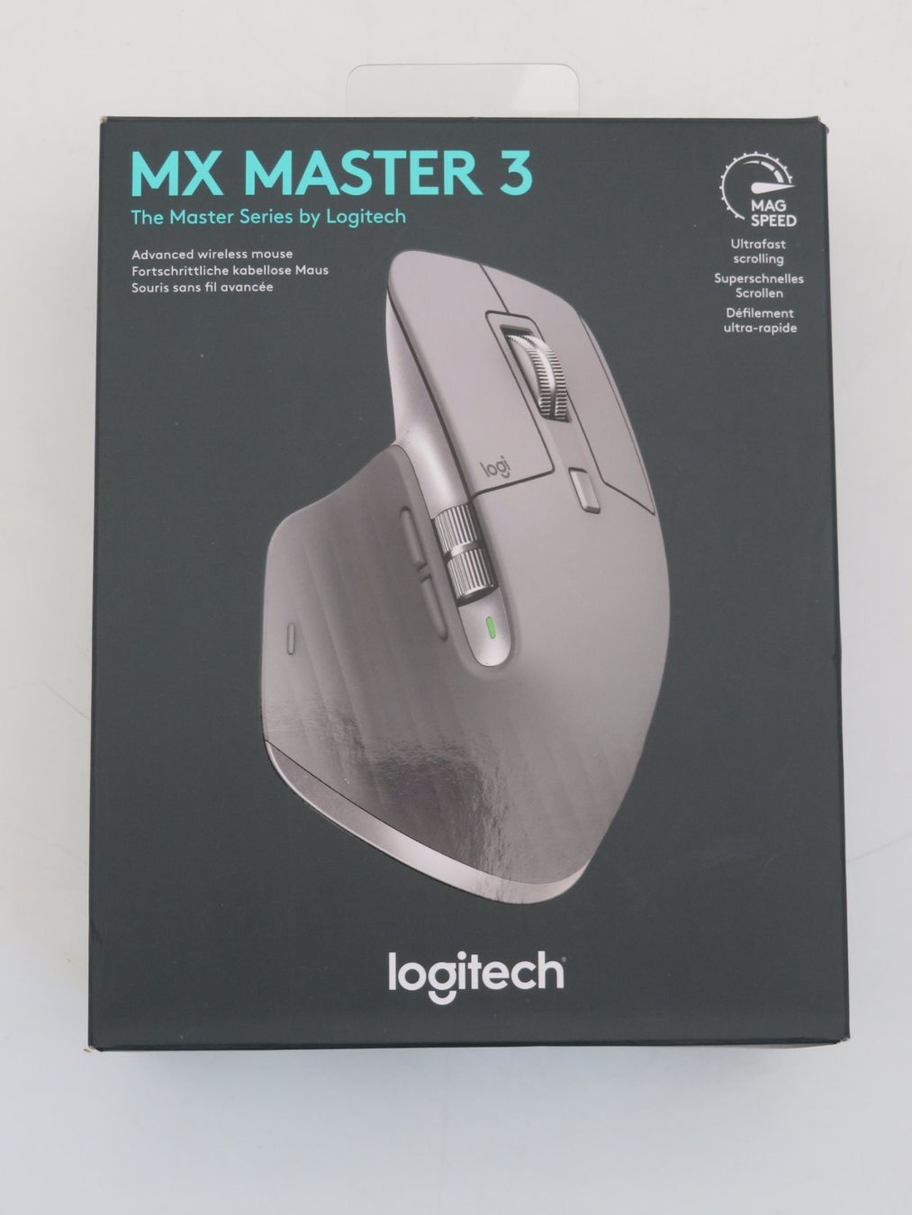 Logitech Mouse: Logitech MX Master 3 Wireless Maus OVP komplett – Usato da Reinach BL venduto da WBZ-Flohmarkt