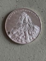 Matterhorn Zermatt Gornergrat 75j Bahn Silbermedaille