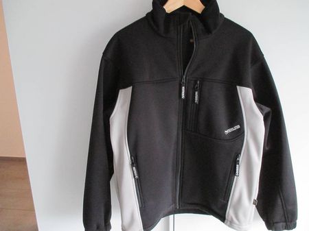 Herren Jacke, Trevolution, schwarz/grau, Grösse M