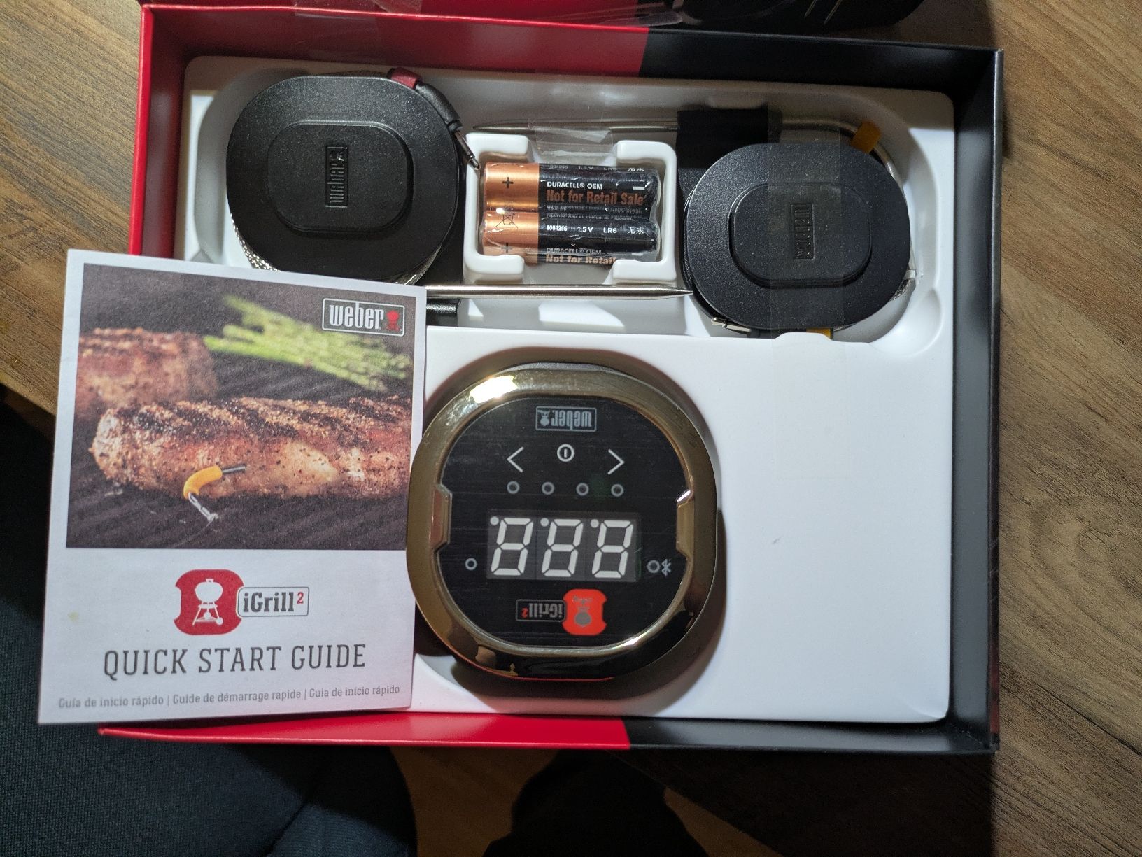 Sonstiges für Haushalt & Wohnen: Weber iGrill, neu & unbenutzt – Neu und originalverpackt aus Zürich von Ima00