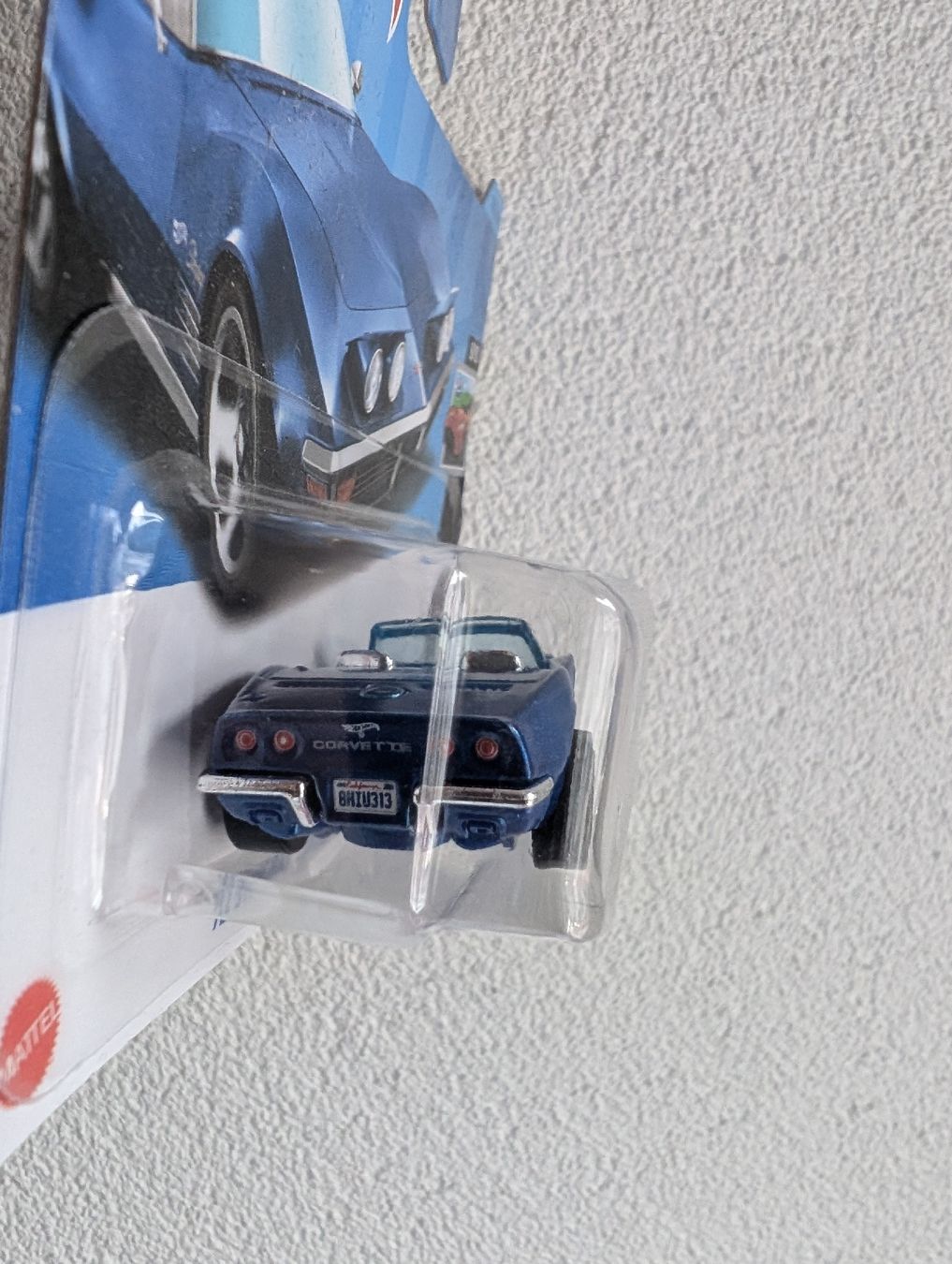 Chevrolet Modellini d'auto: Hot Wheels '72 Stingray Corvette Cabrio blau OVP – Nuovo e nell'imballaggio originale da Davos-Platz venduto da v2cat 2