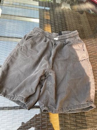 Junge Jeans Shorts schwarz 158