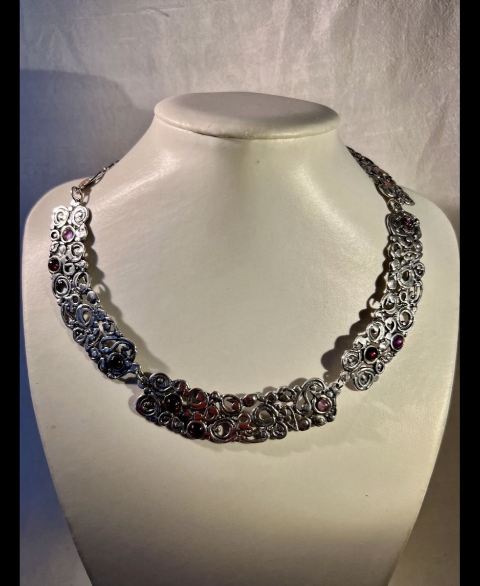 Colliers: Silber 925 Collier handgefertigt – D'occasion à Bern par conradcastiletz