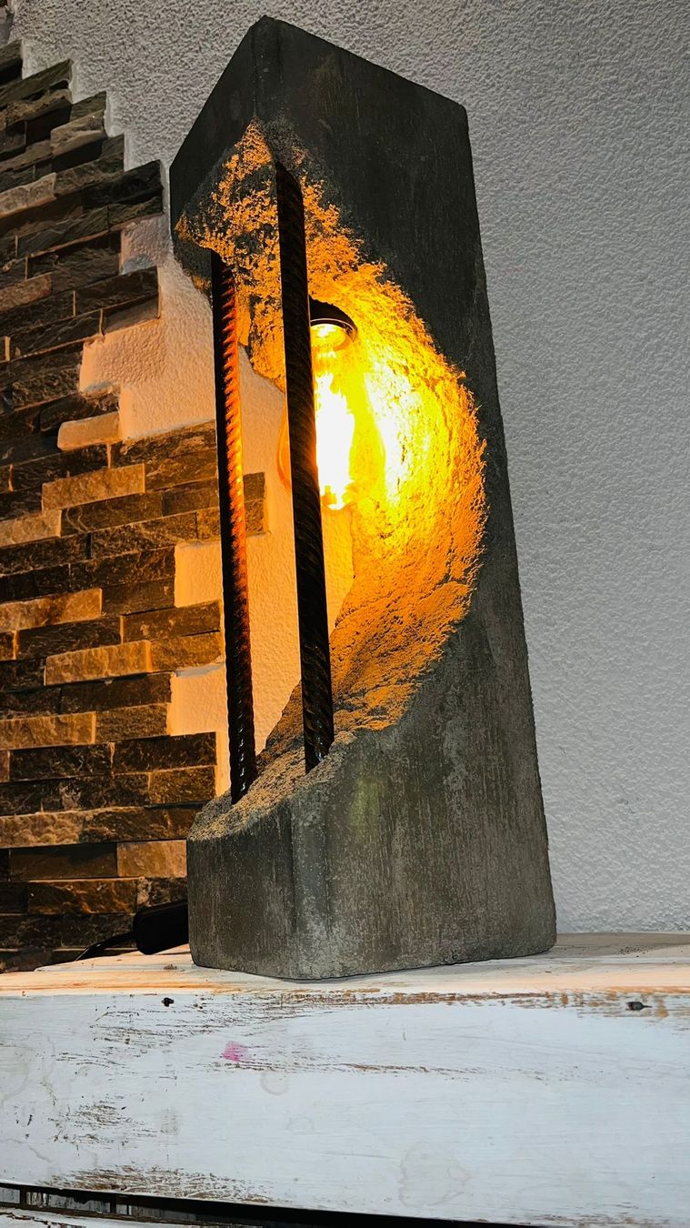Lampade: Betonlampe – Nuovo e nell'imballaggio originale da Buttisholz venduto da Silu.99 1