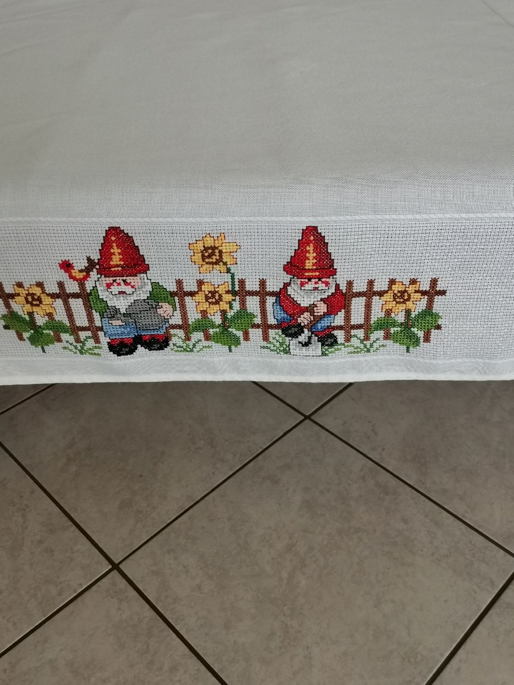 Altra biancheria da tavola: Nappe brodée – Nuovo e nell'imballaggio originale da Cournillens venduto da masoeur