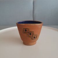 70er J. Schweden/Ängelholm "Torsten Svensson" Keramik Becher