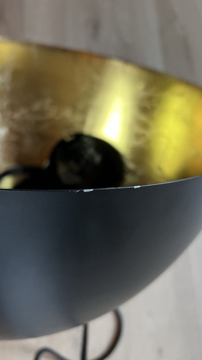 Pfister Lampadari & plafoniere: Deckenleuchte Pfister schwarz/gold – Usato da Worb venduto da nmvd 2