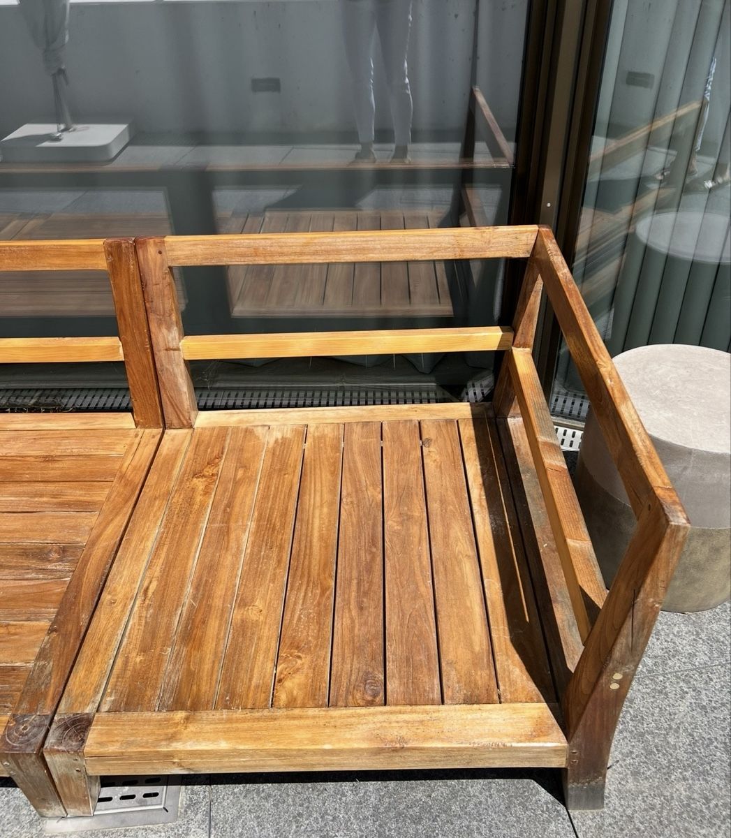 Divani: Hampton Lounge aus Holz – Usato da Uetikon am See venduto da liah22 4