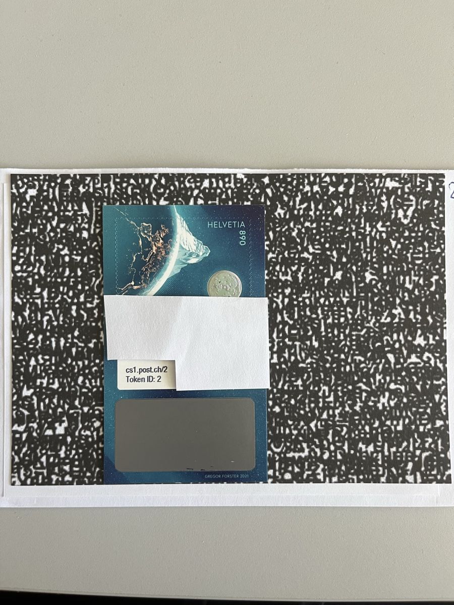 Tutti i francobolli: Swiss Crypto Stamp 1.0 - ID 2 – Nuovo (secondo la descrizione) da Winterthur venduto da Davidloetscher