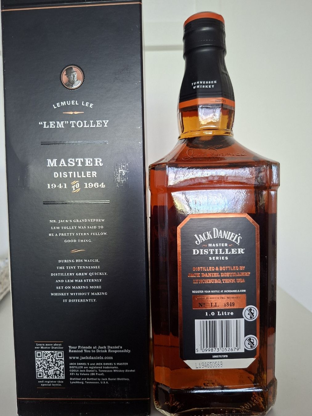 Jack Daniels Spiritueux: Jack Daniel's Master Distiller No.3 1.0L Limitierte Edition – D'occasion à Kriens par Arthur73 1