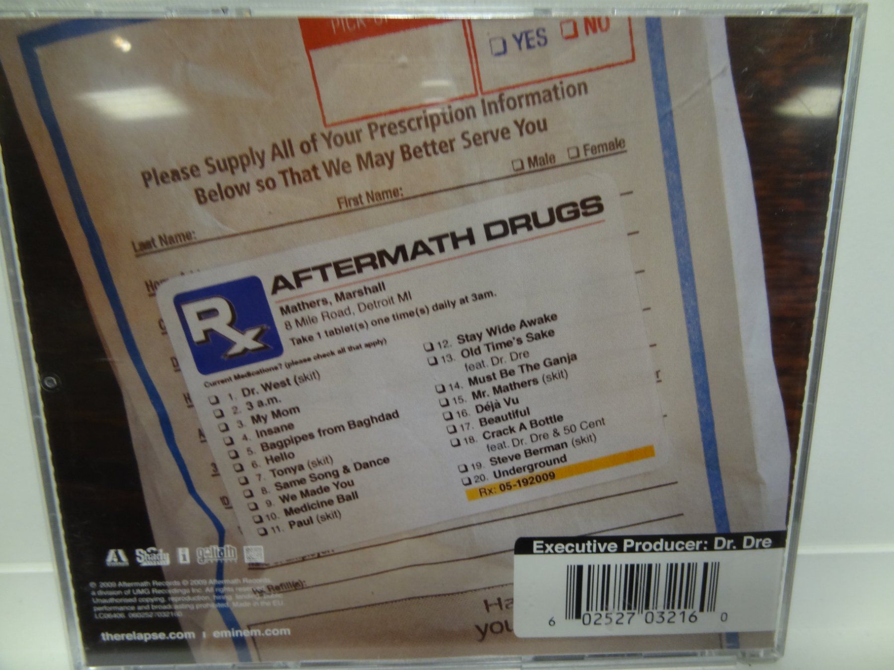 CDs: Eminem - Relapse CD – D'occasion à luzern par musicandart 1