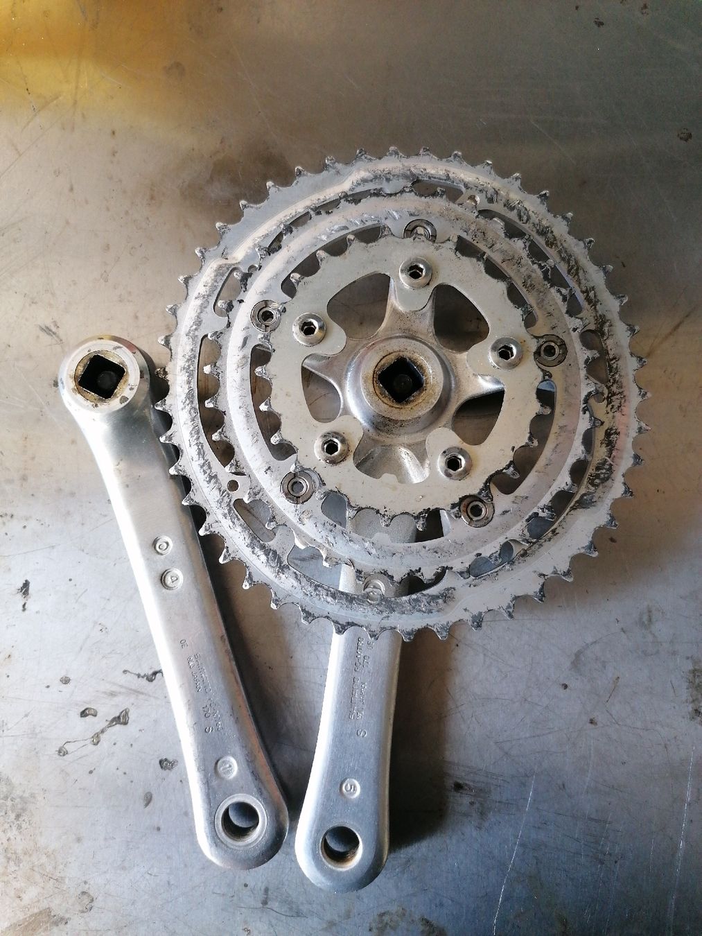 Shimano Ersatzteile: Shimano Deore Kurbel  – Gebraucht aus Lausanne von Frankenstein 1