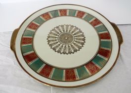 MITTERTEICH Bavaria Servier-Kuchenplatte mit Golddekor 60s